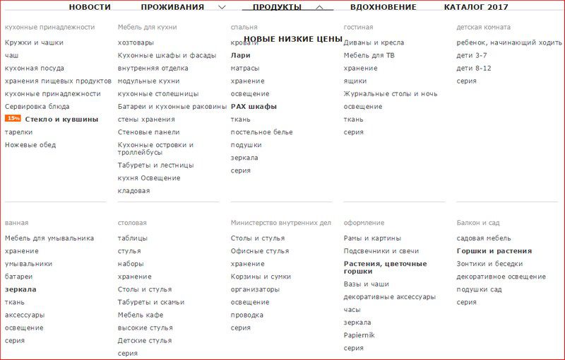 Польский интернет-магазин Икея